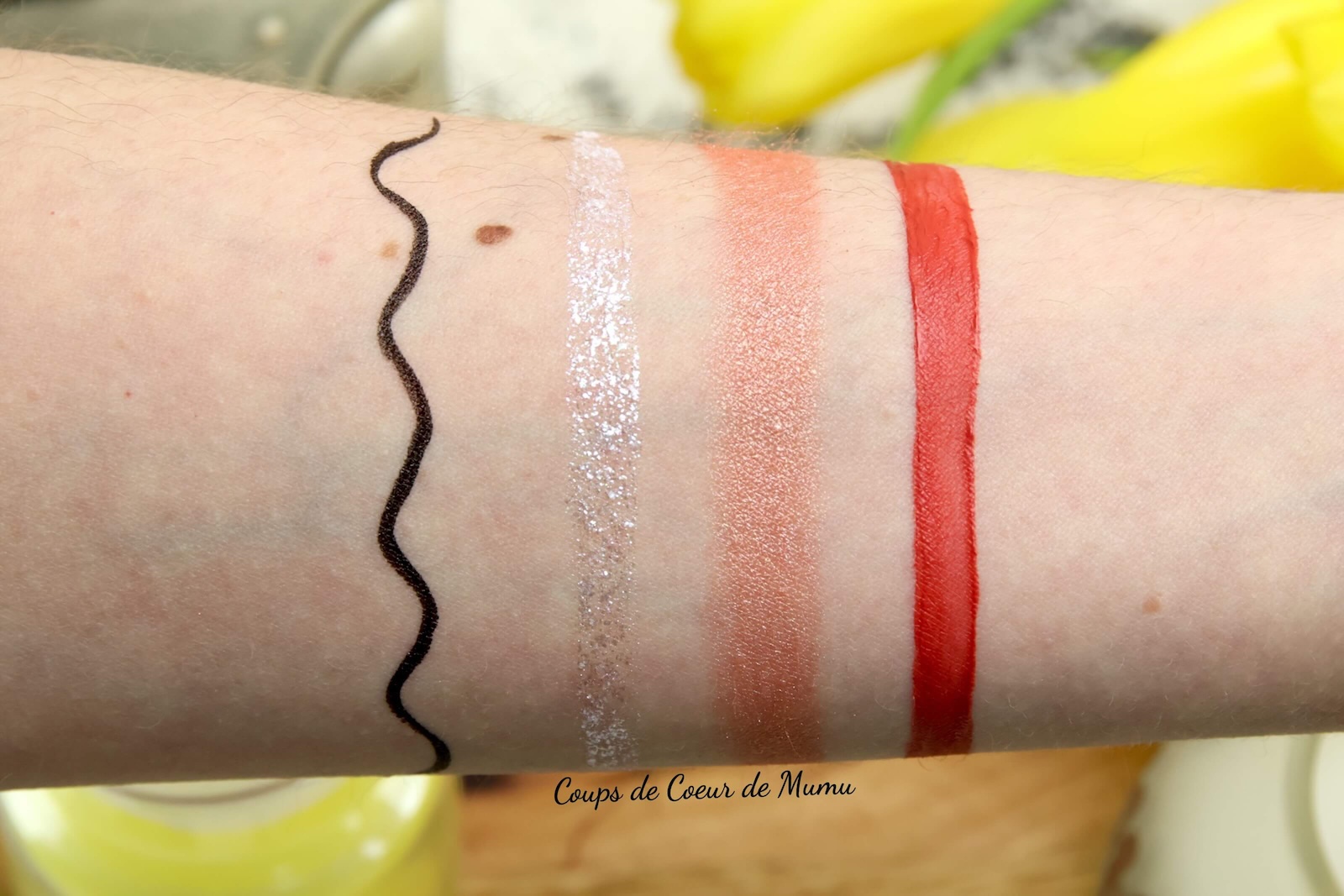 Swatches Make Up Pixi Beauty