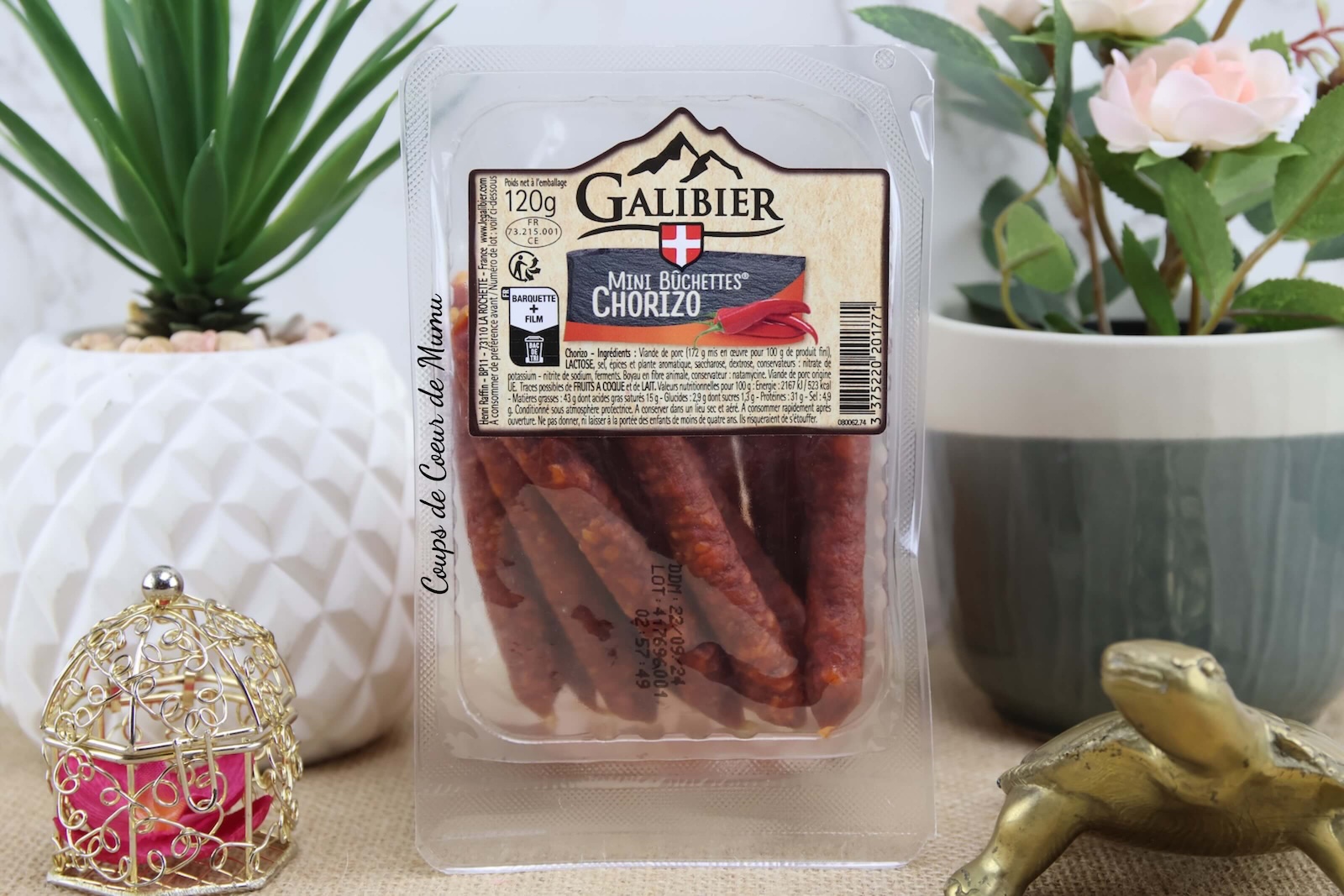 Minis Bûchettes de Chorizo GALIBIER