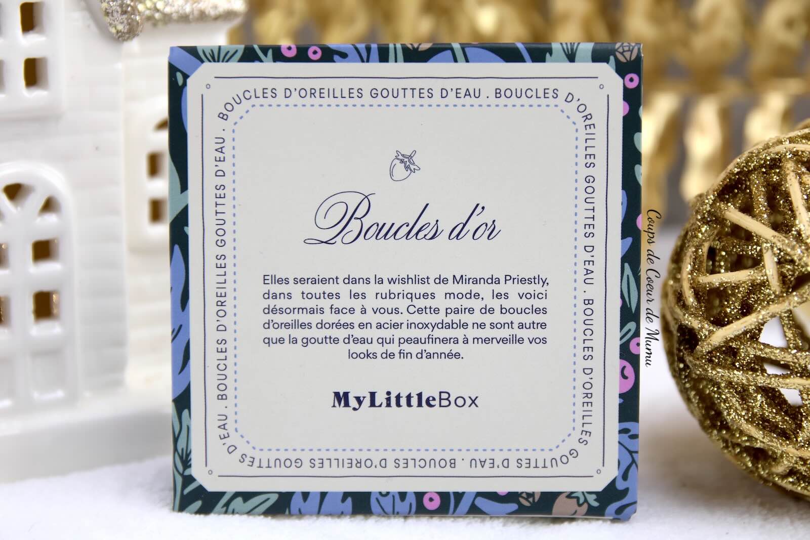 Boucles d'Oreilles My Little Box