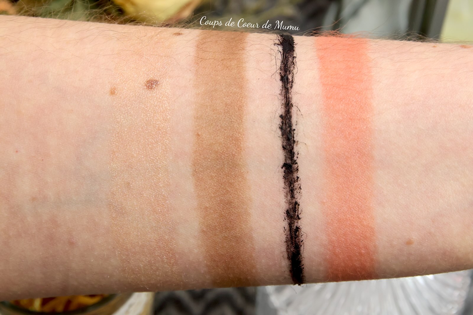 Swatches Couleur Caramel