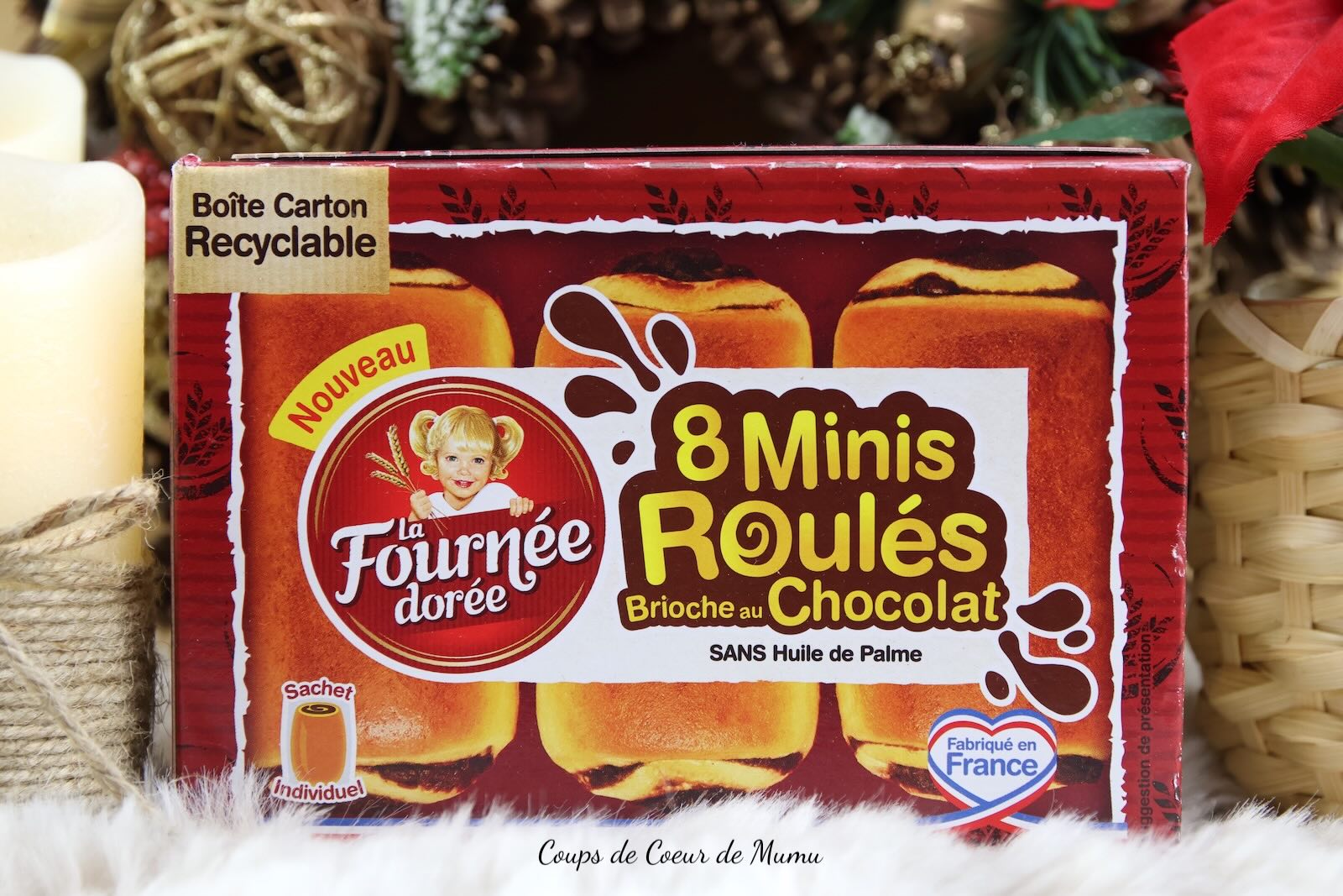 Minis roulés chocolat La Fournée Dorée