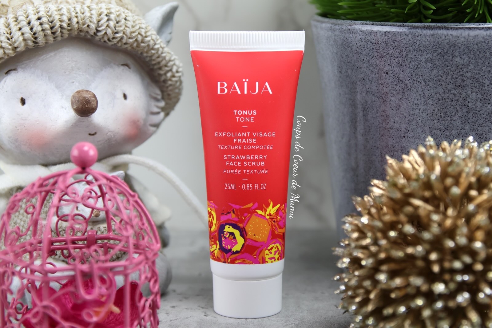 Exfoliant Visage à la Fraise Baïja