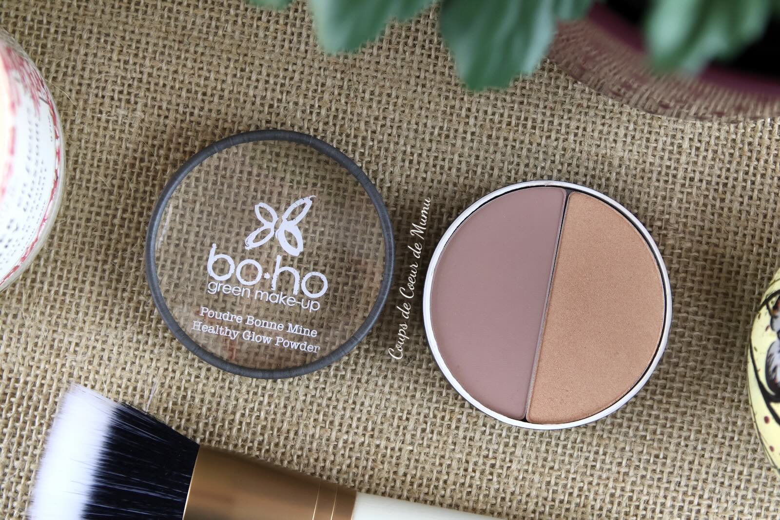 Palette Duo Highlighter & Bronzer Boho Green Makeup