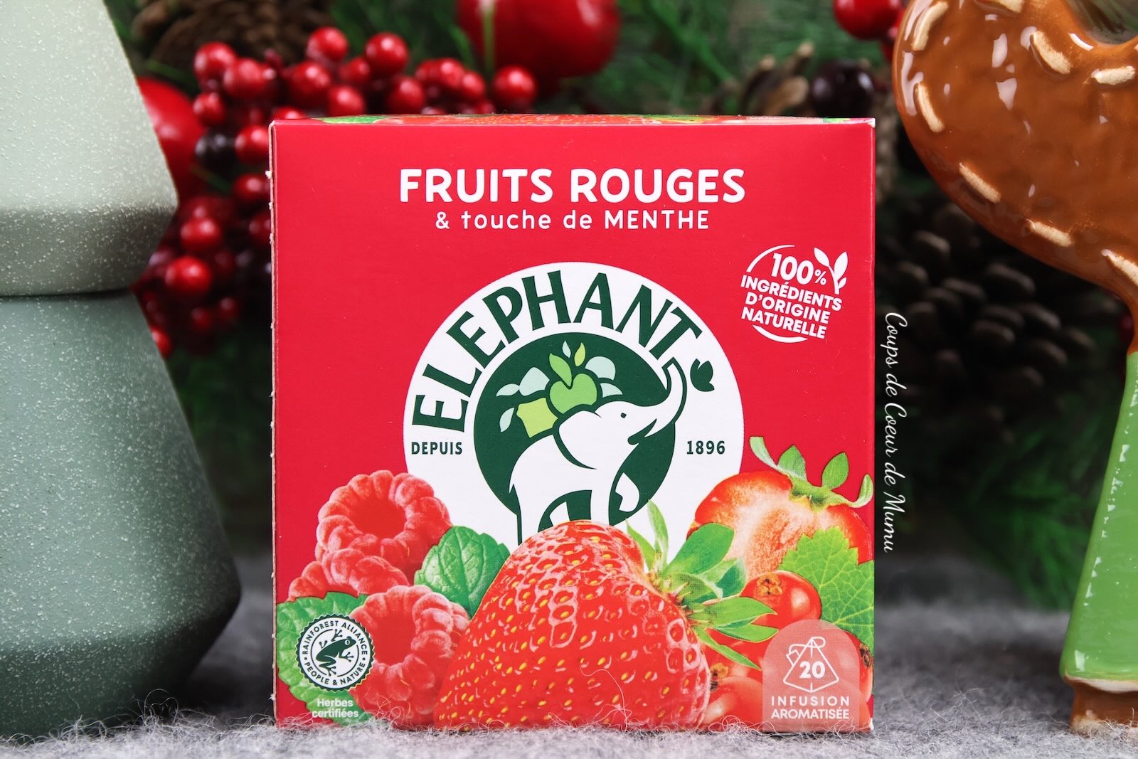 Infusion Fruits Rouges Touche de Menthe Elephant